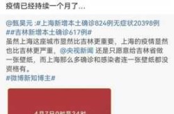 吉林新增4例本土确诊病例，全国新增本土病例最新消息