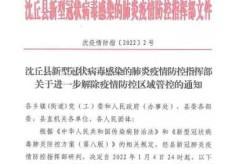 河南沈丘疫情最新消息今天，沈丘县最新消息今天