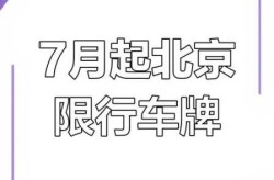 北京限行尾号2022年7月份（北京7月份尾号限行规定）