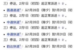 快递什么时候恢复正常2022（年后快递几号恢复2024）