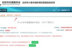 北京个人小客车指标查询系统（小客车摇号查询）