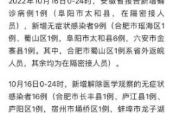 31省新增本土1例在安徽，安徽本土一例