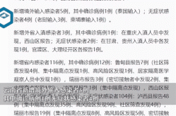 云南增19例阳性 15人系投案自首（云南无新增本土确诊病例）