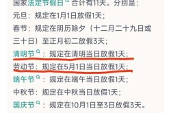 国家法定节假日有哪些，国家法定节假日一共多少天