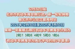 北京限行尾号2022年8月份（尾号8哪天限行）