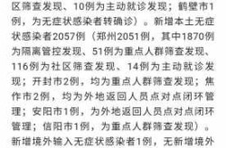 河南疫情最新消息公布，河南最新疫情