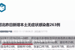 河北昨日新增44例本土无症状（河北新增1确诊病例）