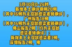 广东新增本土确诊病例8例，广东新增本土确诊20例