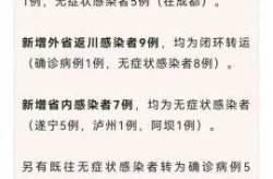 四川疫情最新数据消息今天新增，四川省疫情最新消息