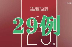 河南新增本土确诊病例29例（河南昨日新增确诊1）