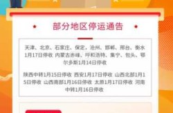 快递停运时间最新通知2021（快递停运通知）