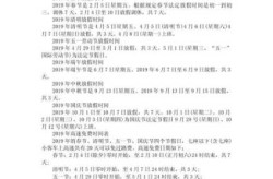 2021年放假安排时间表法定假日，2021年放假时间表法定假日