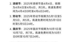 春节高速免费时间2021最新通知（春节期间高速免费时间）