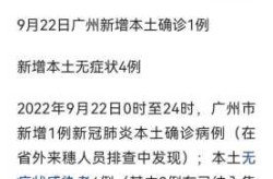广州发现1例本土无症状感染者（广州又有什么传染病了）