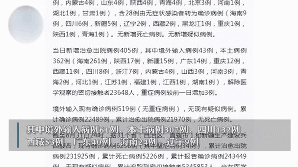 31省份新增本土确诊108例(31省市新增本土病例最新消息)