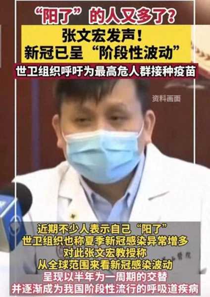 张文宏:做好应对新冠二次感染准备（二次新冠感染开始了吗）