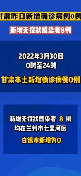 甘肃新增本土确诊病例12例（甘肃新增确诊病例最新消息）