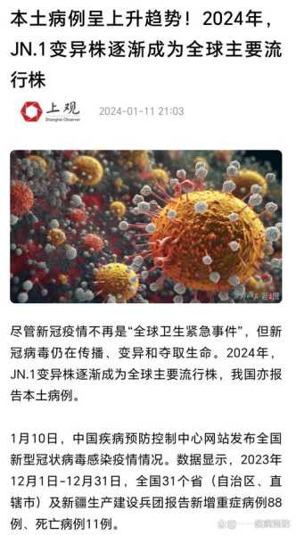 2024年新冠高峰期是哪几天（2024年还有新冠吗）