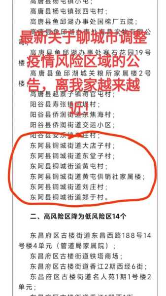 聊城疫情最新消息今天,聊城疫情最新消息今天新增