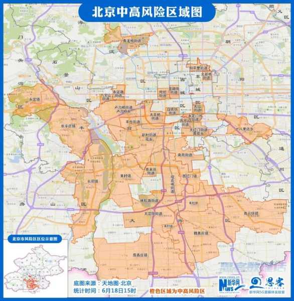 北京中高风险地区名单最新,北京中高风险区有哪些地方