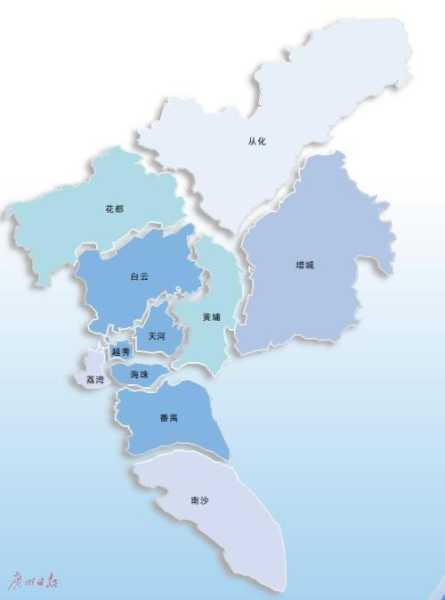 广州市哪几个区有疫情，广州市各区疫情分布图