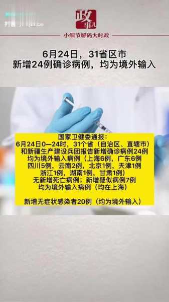 31省份新增确诊33例均为境外输入，31省份新增确诊40例