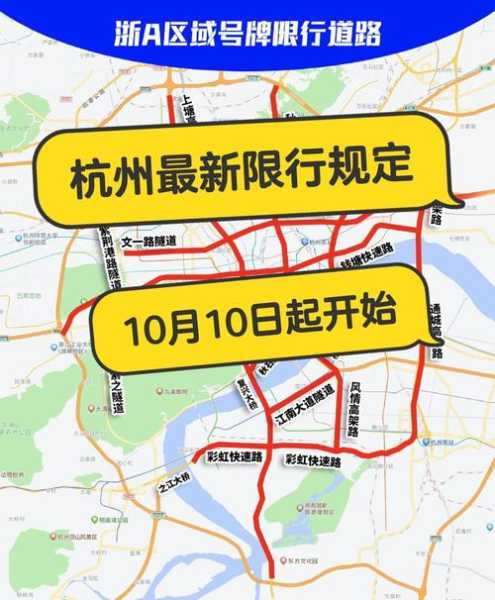 杭州限行最新通知2023年3月,杭州外地车限行规定